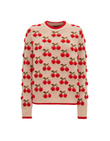La DoubleJ Cherry Sweater La DoubleJ Cherry Sweater Off White PUL0103KNI092VA200WH05