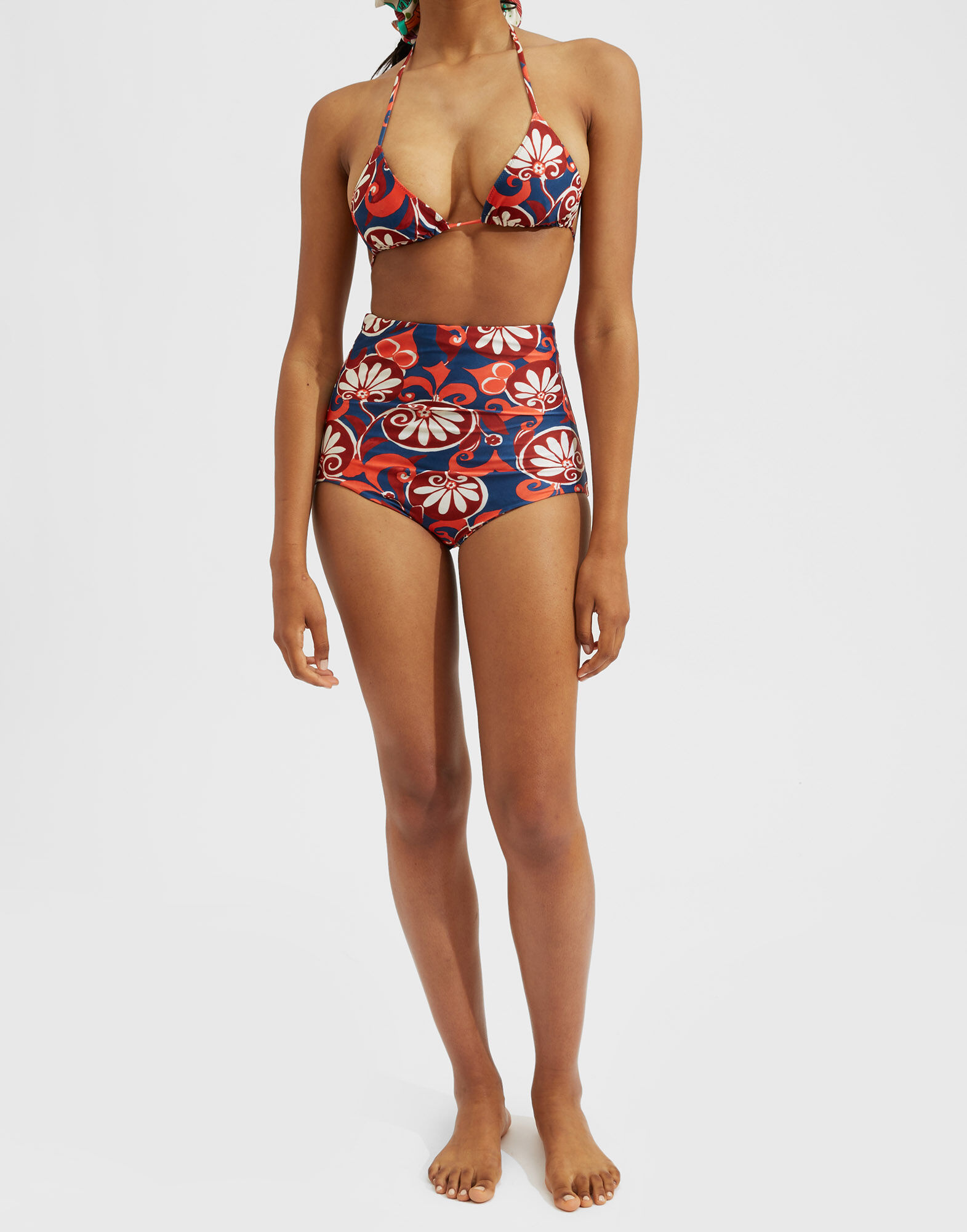 La DoubleJ Giga Brief Moonflower Navy SWI0031LYC001MOO01BU06