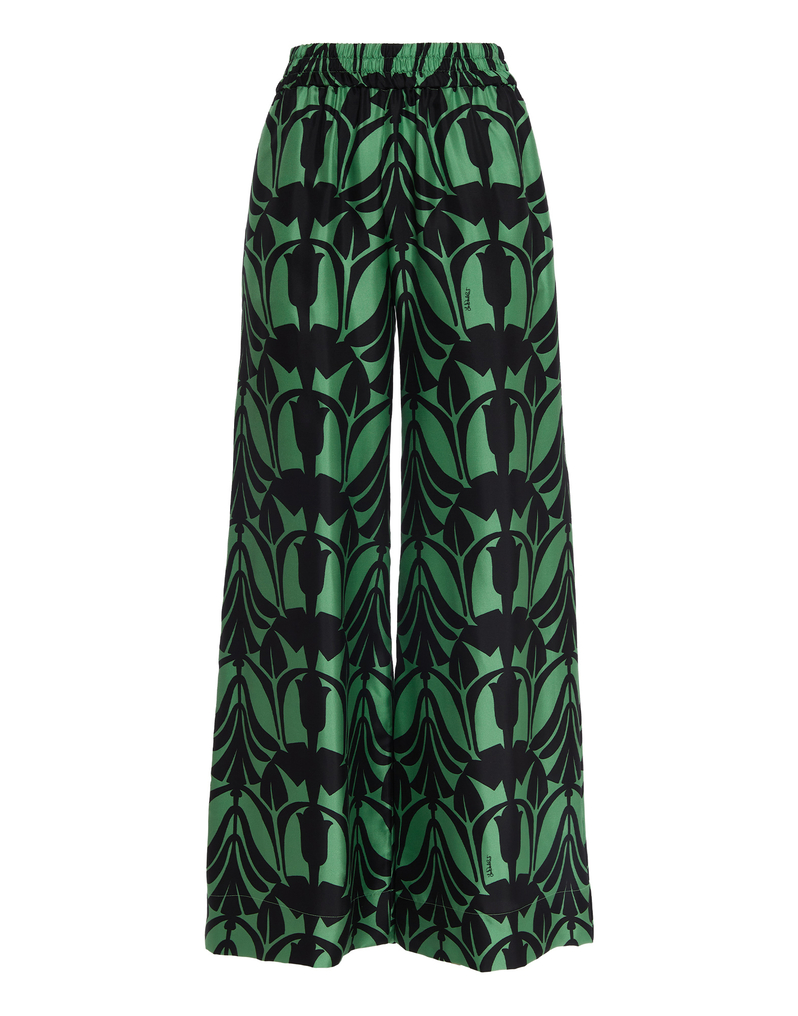 La DoubleJ Palazzo Pants La DoubleJ Palazzo Pants Papyrus Green TRO0003SIL001PAY01GR02