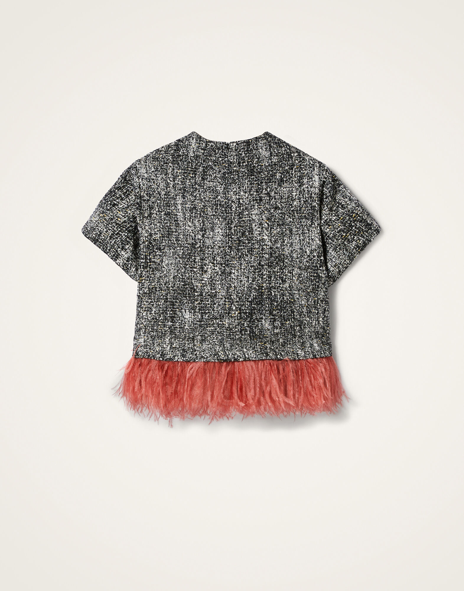 La DoubleJ La Scala Tee Solid Black & White TSH0040WOL031SOLIDBL03