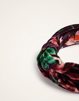 La DoubleJ Love Knot Headband La DoubleJ Love Knot Headband Zooflora Burgundy HEB0015VEL018ZOF02RE02