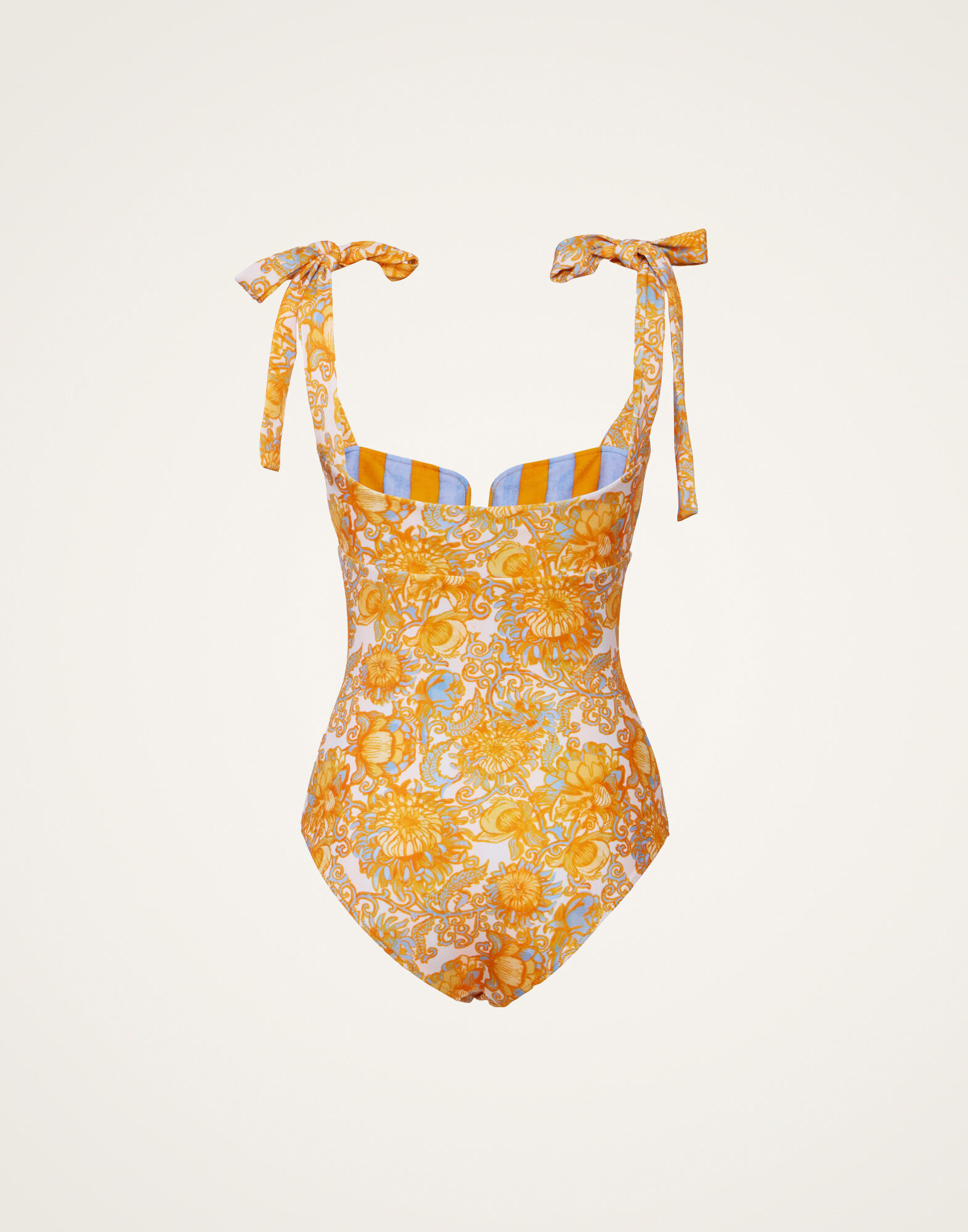 La DoubleJ Barbarella Swimsuit Anemone Small Orange SWI0051LYC001ANE04OR02