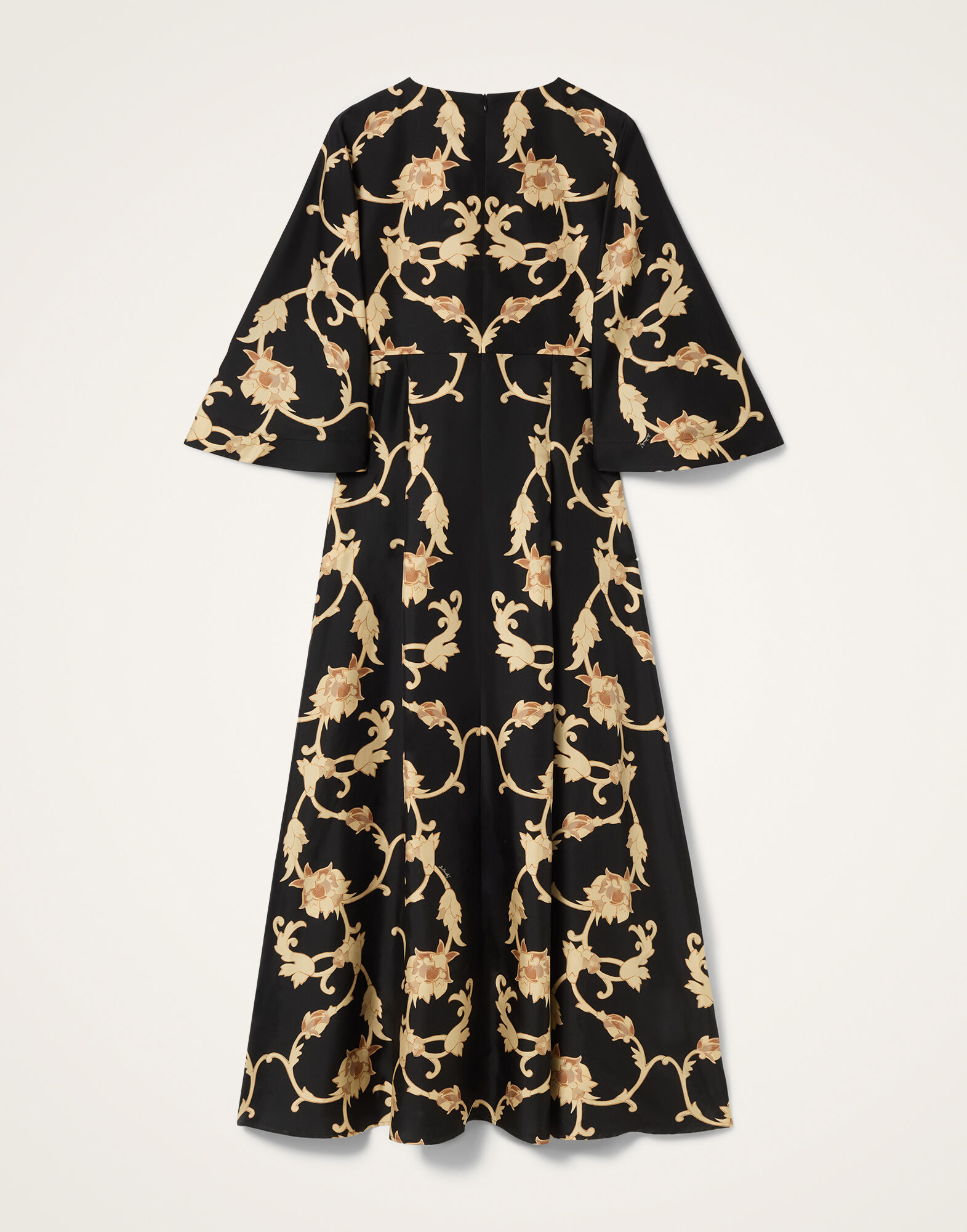 La DoubleJ Belle Kaftan Buttercup Black DRE0985SIL001BTC01BL01