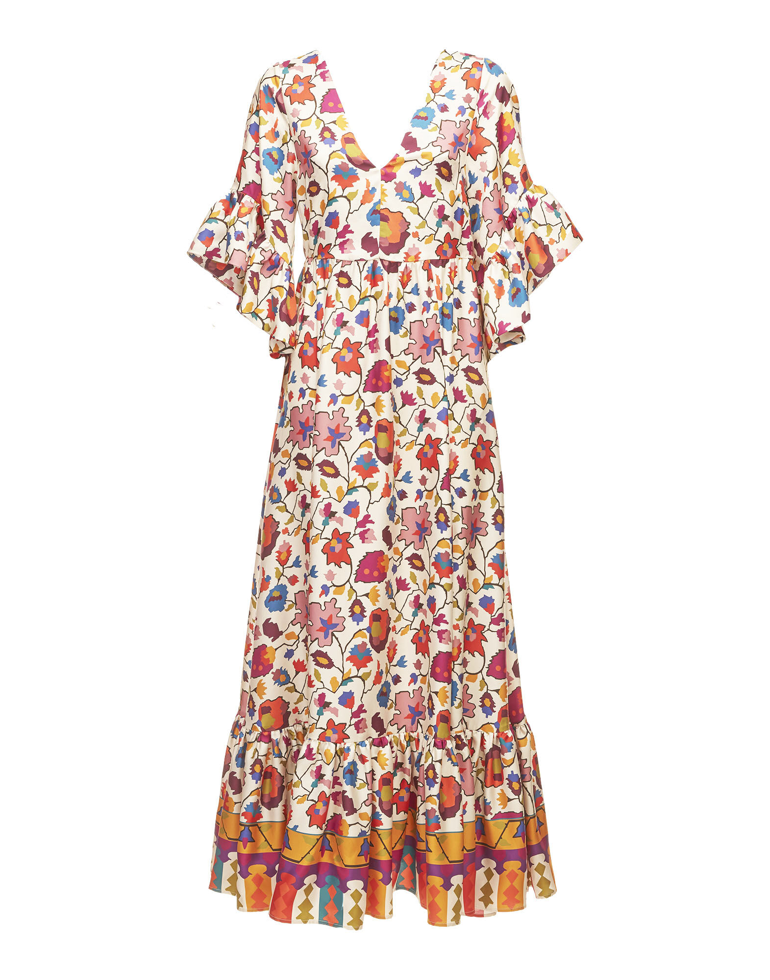 La DoubleJ Bella Dress Maple DRE0266SIL001MAP0001