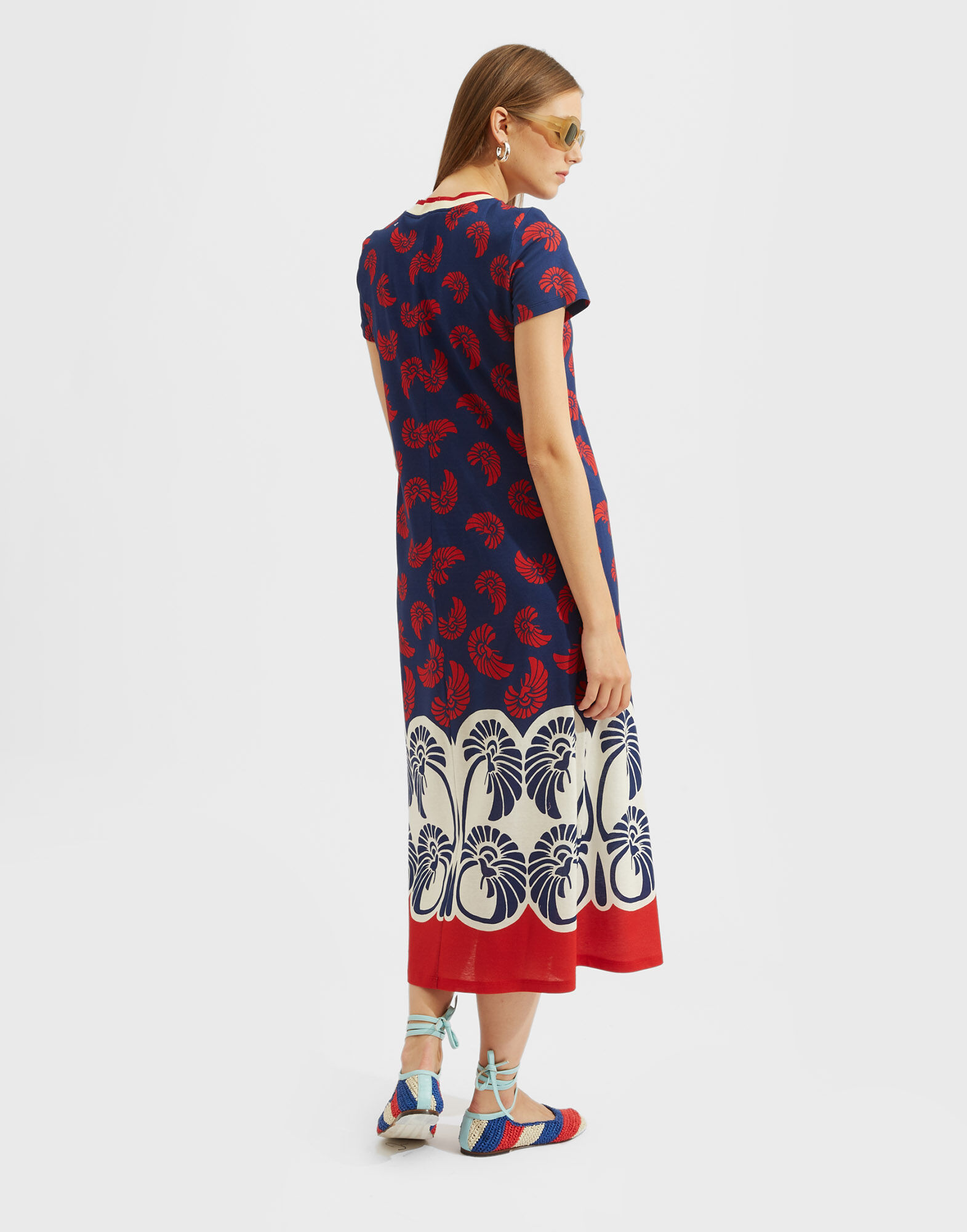 Sporty Swing Dress in Palmetto Placée for Women | La DoubleJ Sporty Swing Dress in Palmetto Placée for Women | La DoubleJ