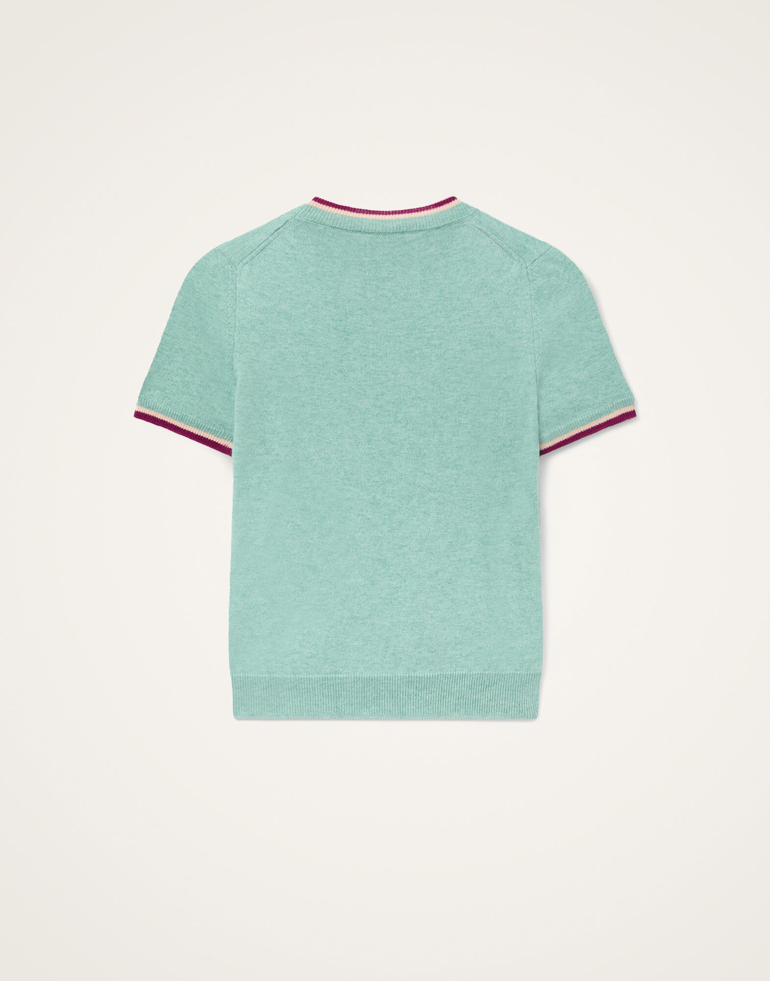La DoubleJ Busy-Bee Tee Solid Turquoise PUL0260KNI154SOLIDBU08