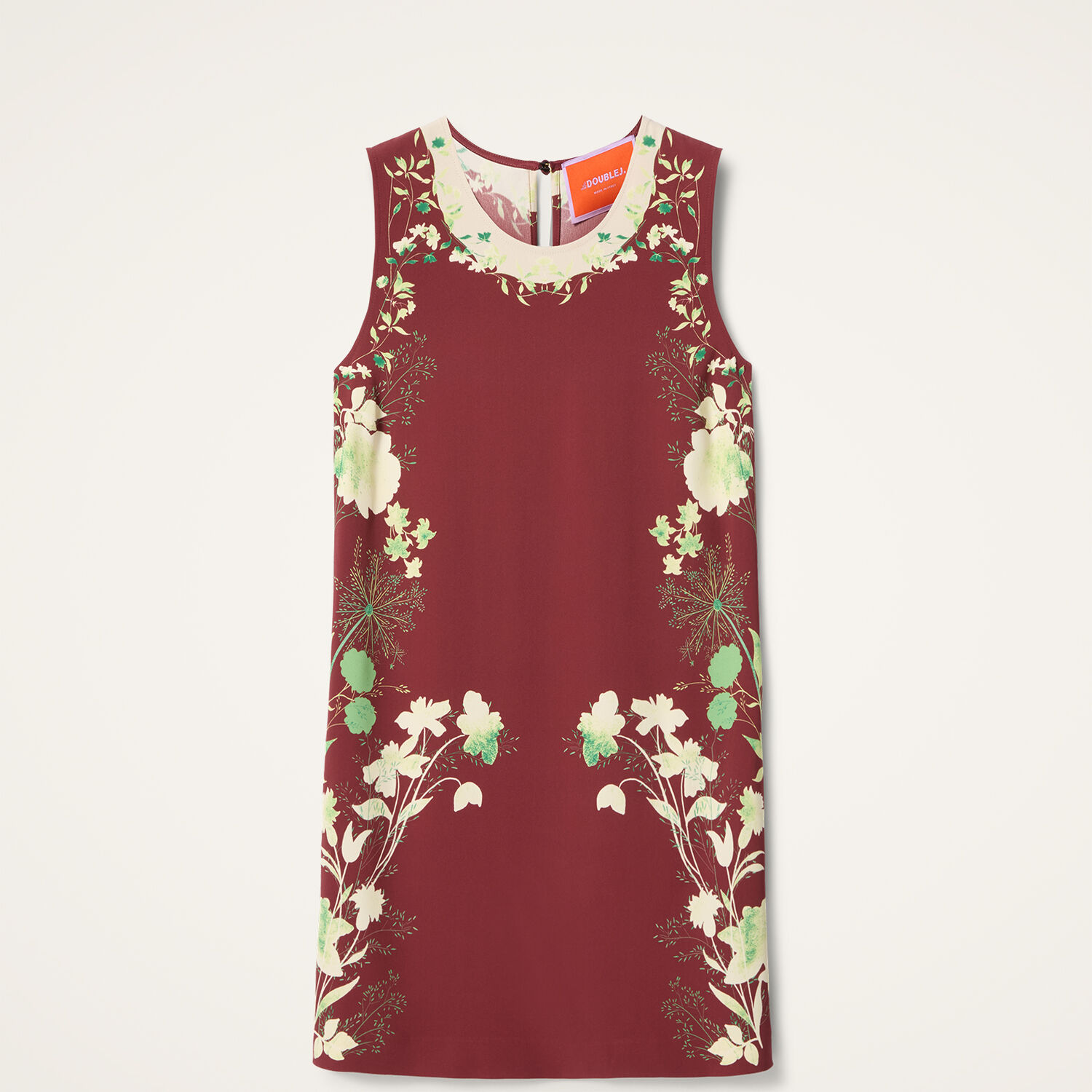 La Doublej Tunic-style Top In Woodland Placée Burgundy