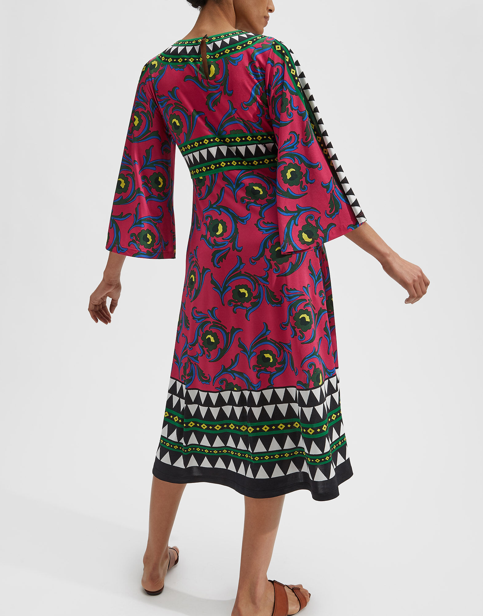 LaDoubleJ Sorella Dress Cartwheel Fuxia DRE0233JER012CRW0003