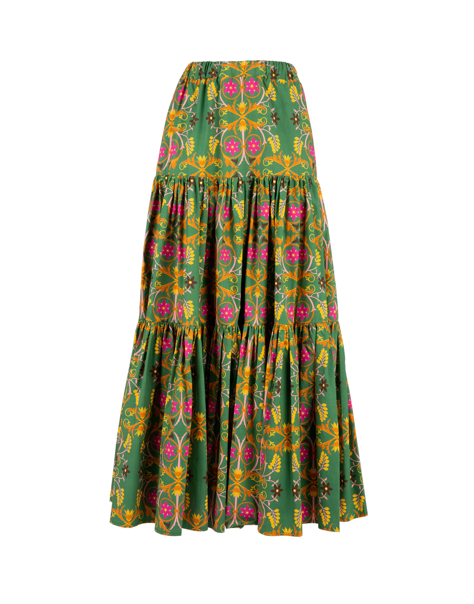 LaDoubleJ Big Skirt Stella Alpina Verde SKI0001COT001STE0002