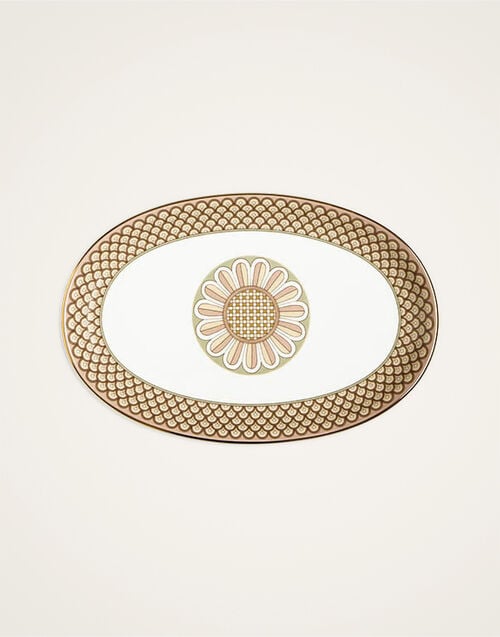 La DoubleJ Oval Platter La DoubleJ Oval Platter Odysseus Dusty Pink PLA0002CER001ODY01PI10