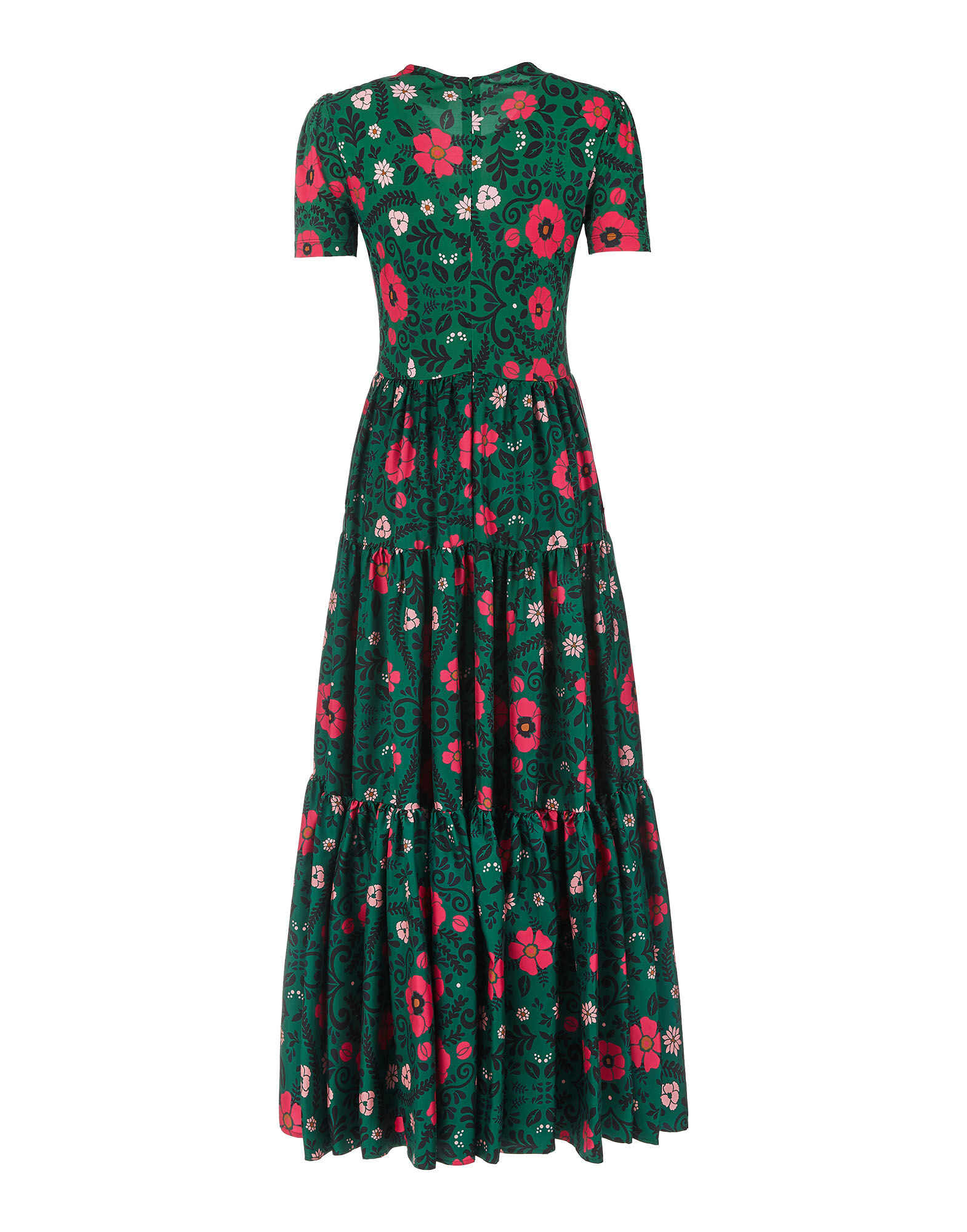 LaDoubleJ Short Sleeve Big Dress Heckfield Verde DRE0264SIL001HEC0002