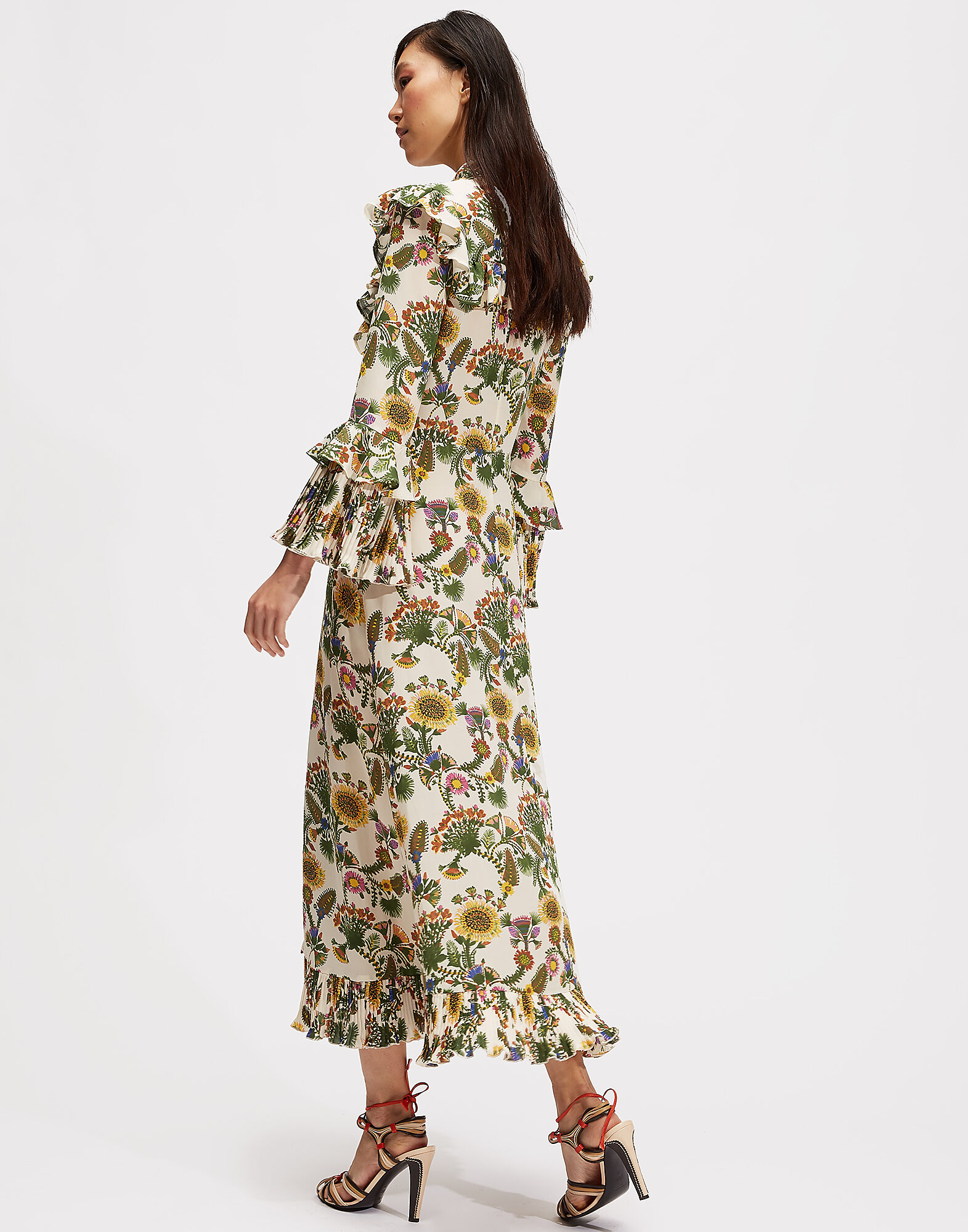 LaDoubleJ Long Fancy Dress Thistle DRE0097DBG001THI0001