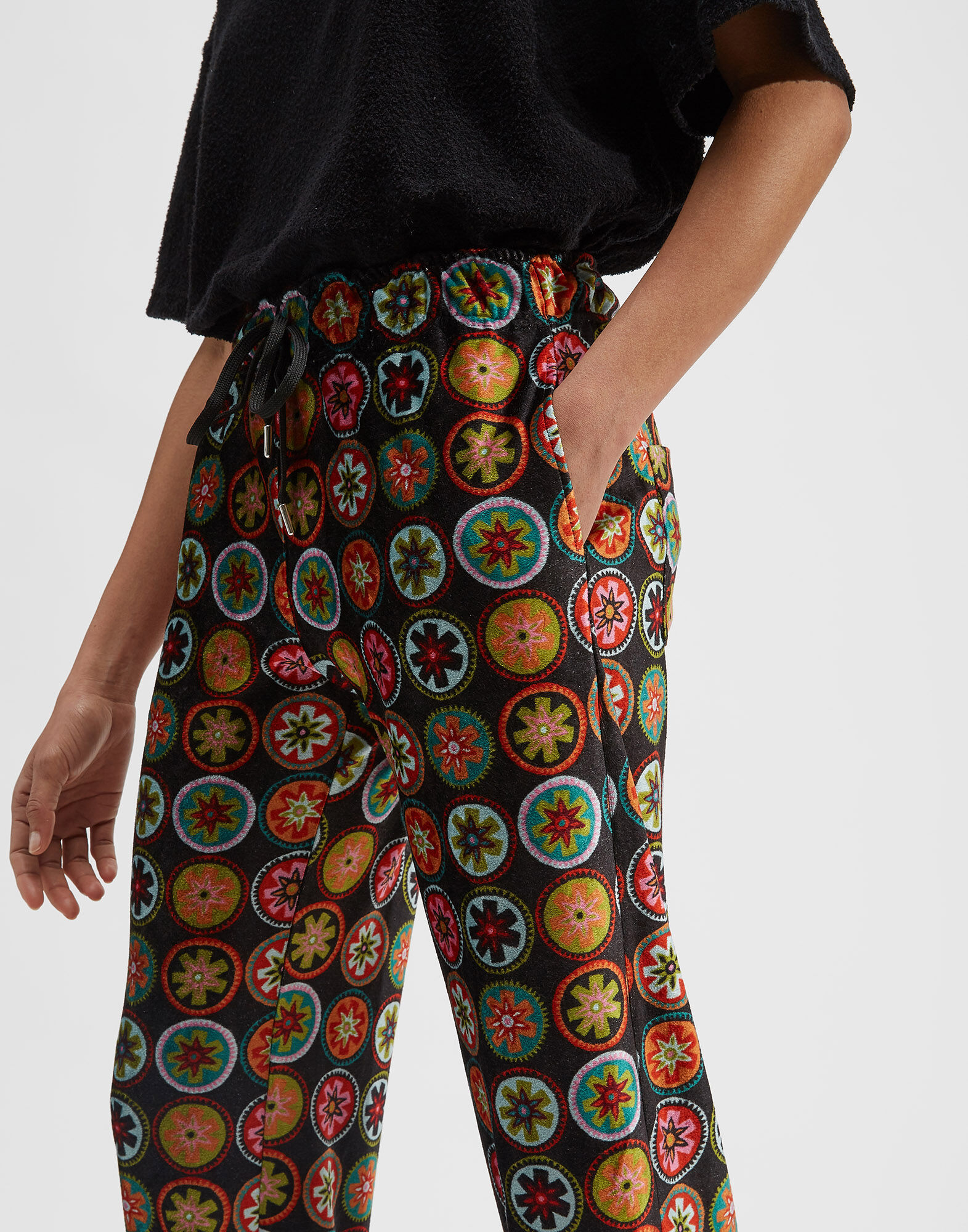 LaDoubleJ Sweatpants Claire Coin TRO0042VEL005CLA0001