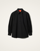 La DoubleJ Poet Shirt La DoubleJ Poet Shirt Solid Black SHI0055COT001BLA0001