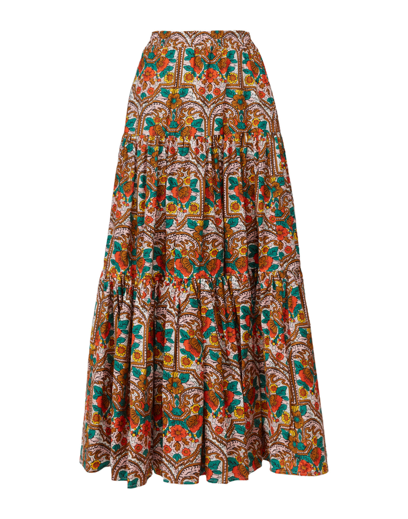 La DoubleJ Big Skirt Corte White SKI0001COT039CRT02OR04