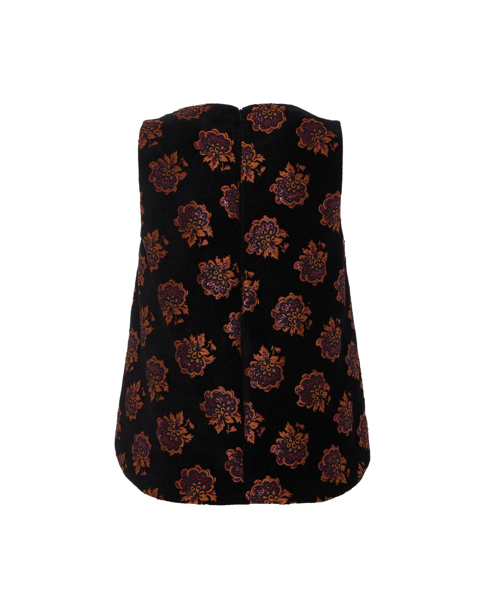 La DoubleJ La Scala Top Rosette Black TOP0016JCQ086ROS05BL01