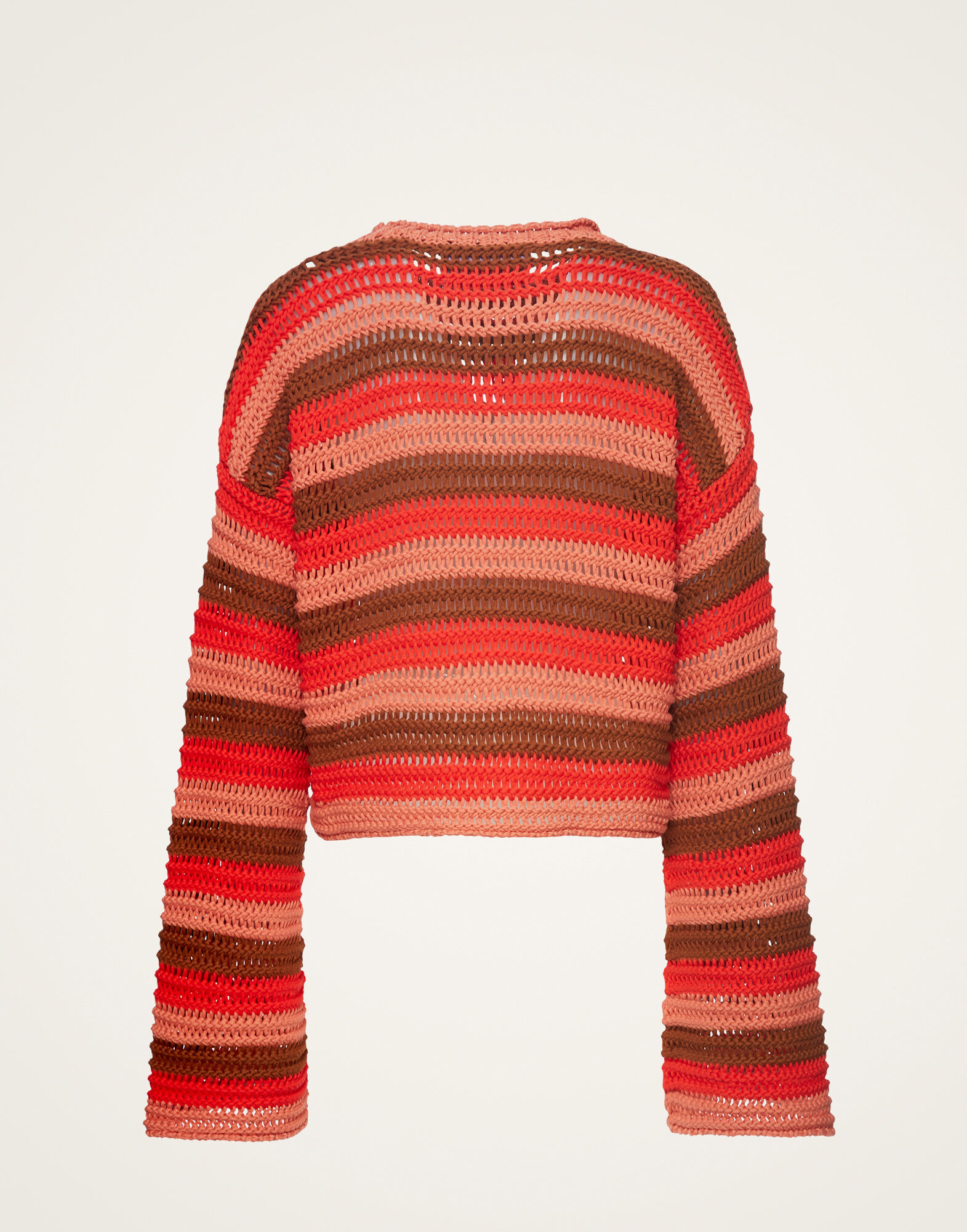 Red cropped sweater outlet