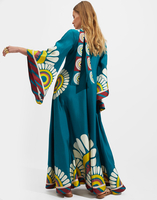 La DoubleJ Magnifico Dress La DoubleJ Magnifico Dress Blue Solar Placée DRE0232SIL006SOL0005