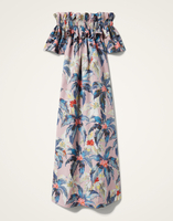 La DoubleJ Breakfast Dress La DoubleJ Breakfast Dress Maxi Tropicana Mauve DRE0331COT039TRC01PU06