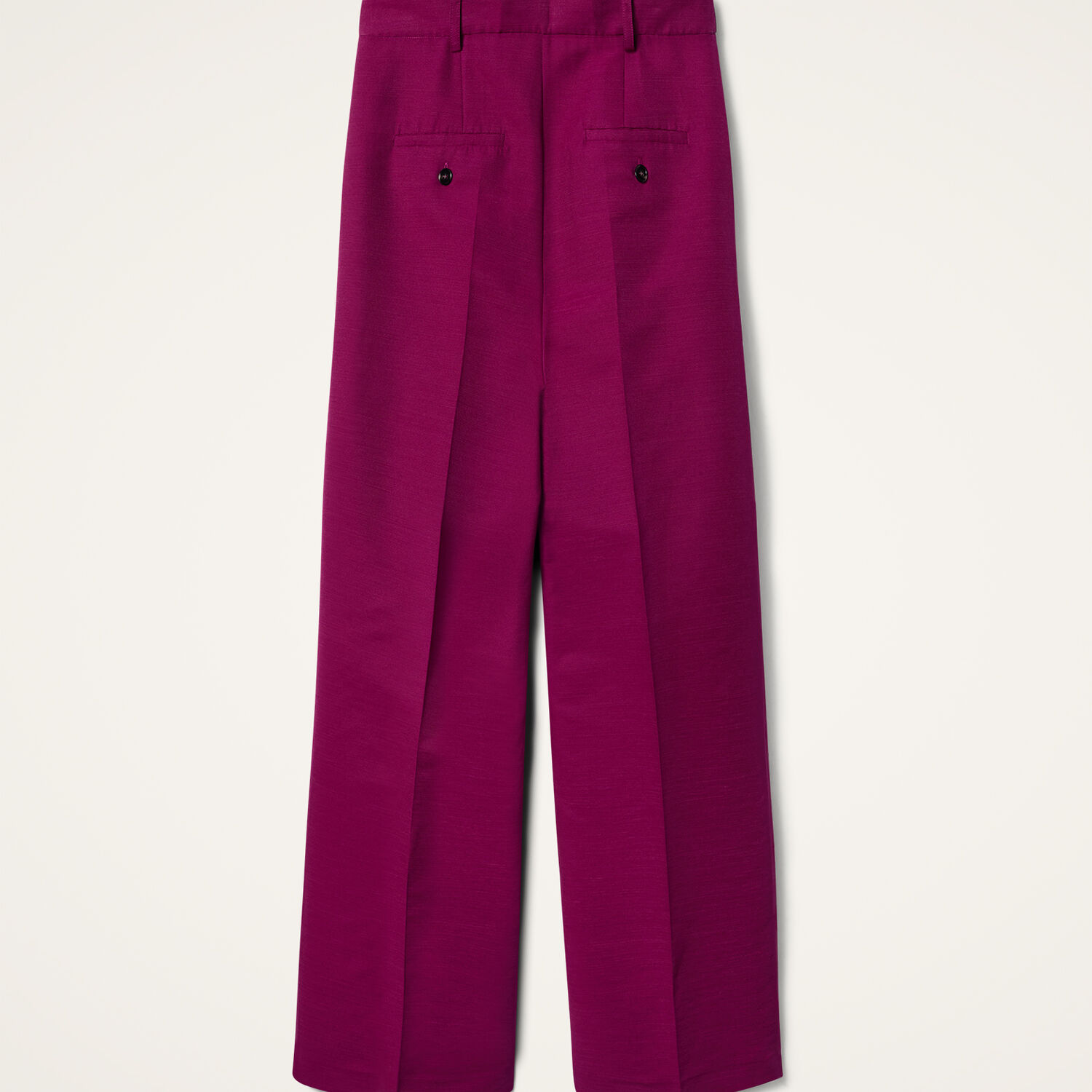 La Doublej Let Loose Pants In Solid Purple