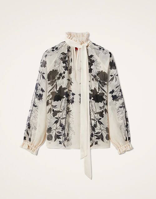 La DoubleJ Cerere Blouse La DoubleJ Cerere Blouse Stilo Placée Ivory SHI0086SIL014STI01WH04