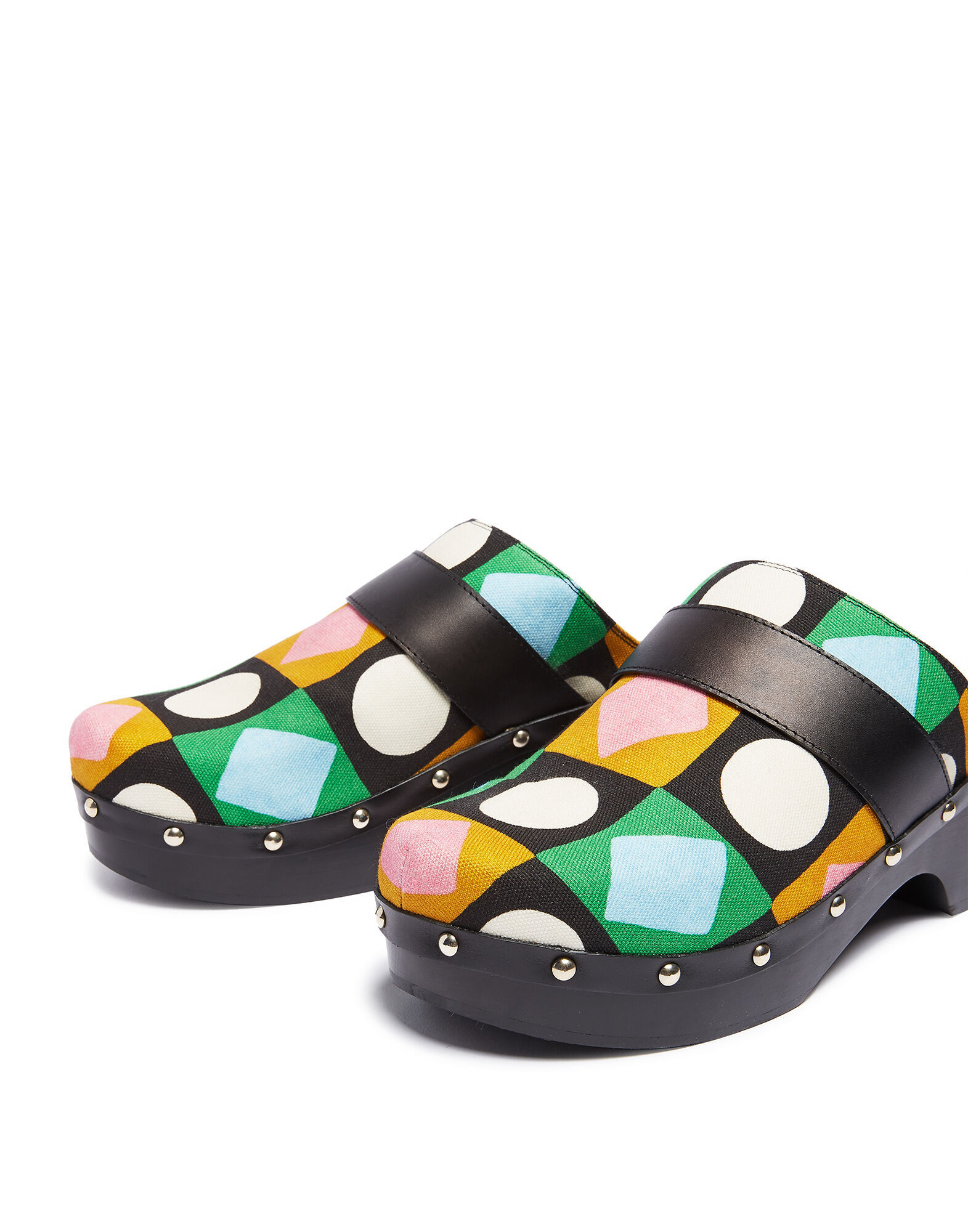 LaDoubleJ LDJ X Fabrizio Viti Jean Clogs Lucky Charms SHO0001COT017CHA0001