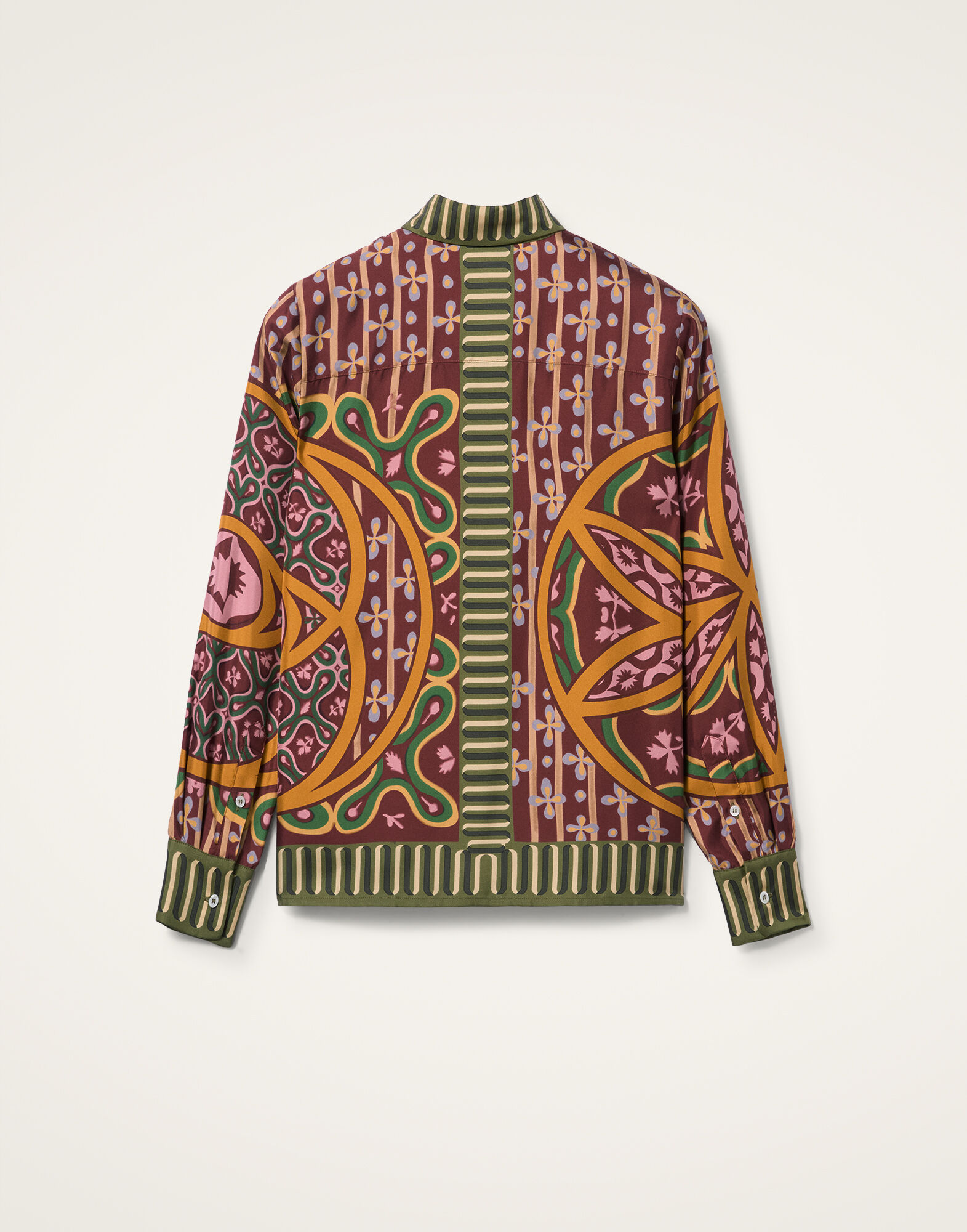 La DoubleJ Boy Shirt Eclipse Plac&eacute;e Yellow SHI0040SIL006ECL05YE02