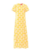 La DoubleJ Swing Dress Pineapple Sunflower DRE0001SIL001PNP20YE02