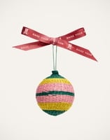 La DoubleJ Small Holiday Baubles Set Of 6 La DoubleJ Small Holiday Baubles Set Of 6 Multicolor OTS0023RAF010MUL60MU03