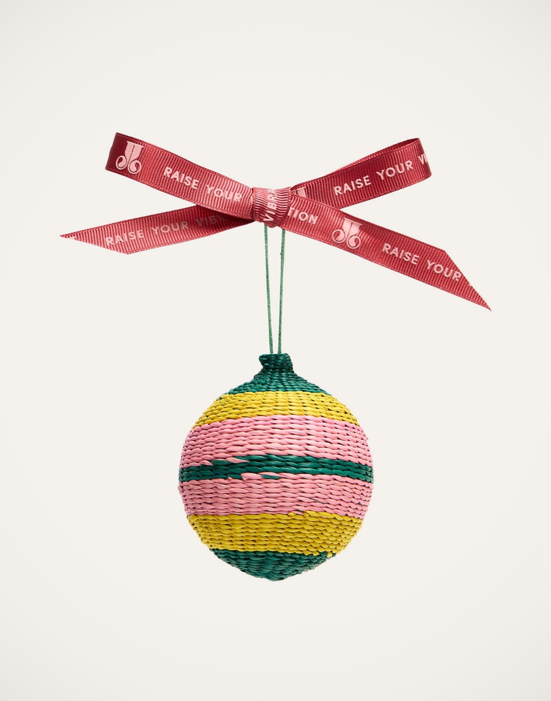 La DoubleJ Small Holiday Baubles Set Of 6 La DoubleJ Small Holiday Baubles Set Of 6 Multicolor OTS0023RAF010MUL60MU03