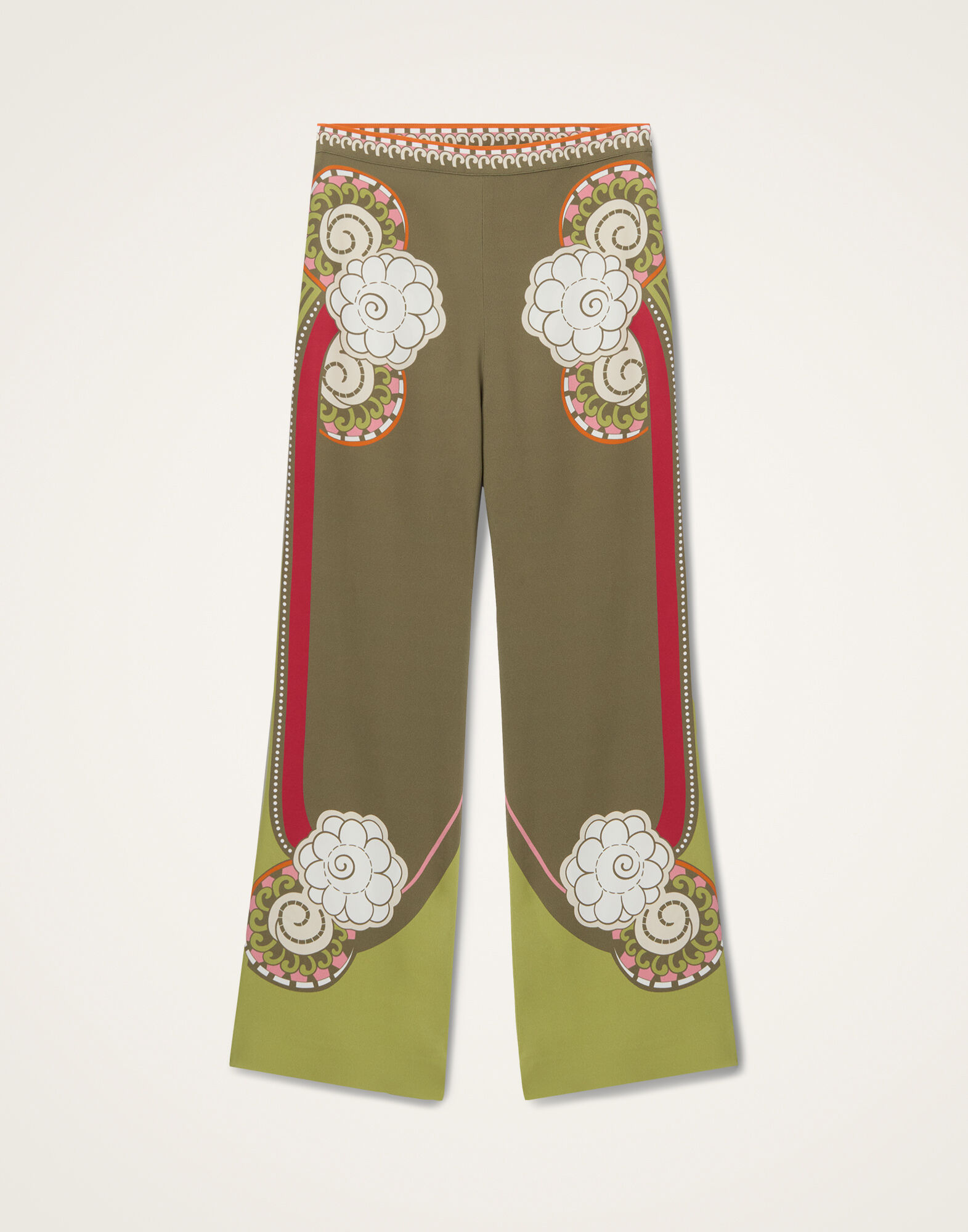 La DoubleJ Stretch Pants Ambrosia Plac&eacute;e Green TRO0054VIS011AMB03GR02
