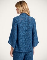 La DoubleJ Lacey Make An Exit Top La DoubleJ Lacey Make An Exit Top Solid Blue TOP0108LAC003SOLIDBU03