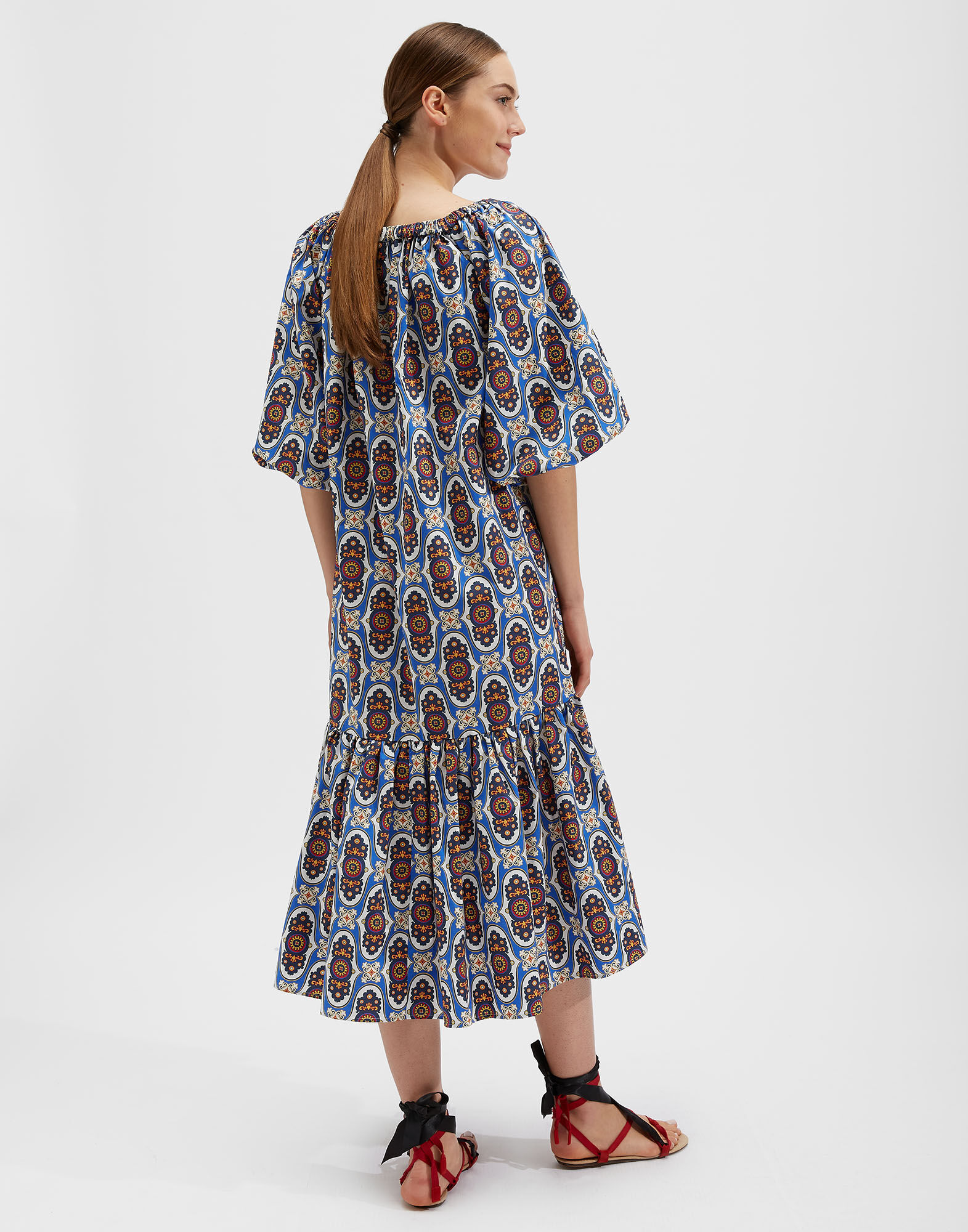 LaDoubleJ Paloma Dress Amalfi DRE0145COT001AMA0001