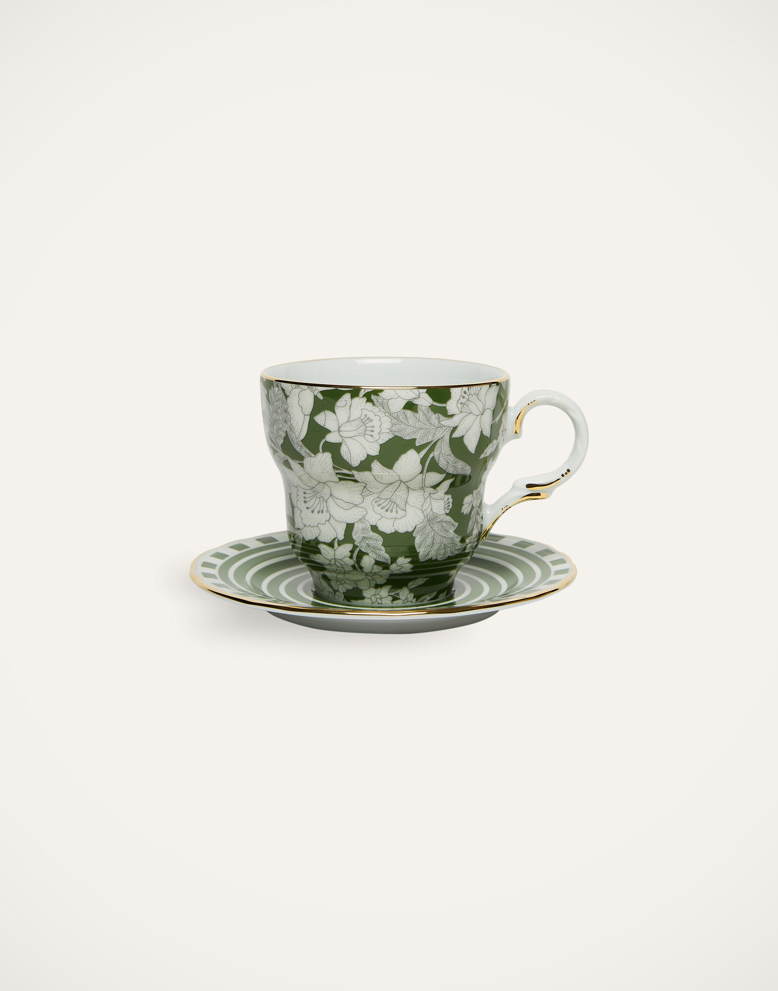 La DoubleJ Big Mama Cup And Saucer Lilium Avorio DIS0066CER001LIL0008