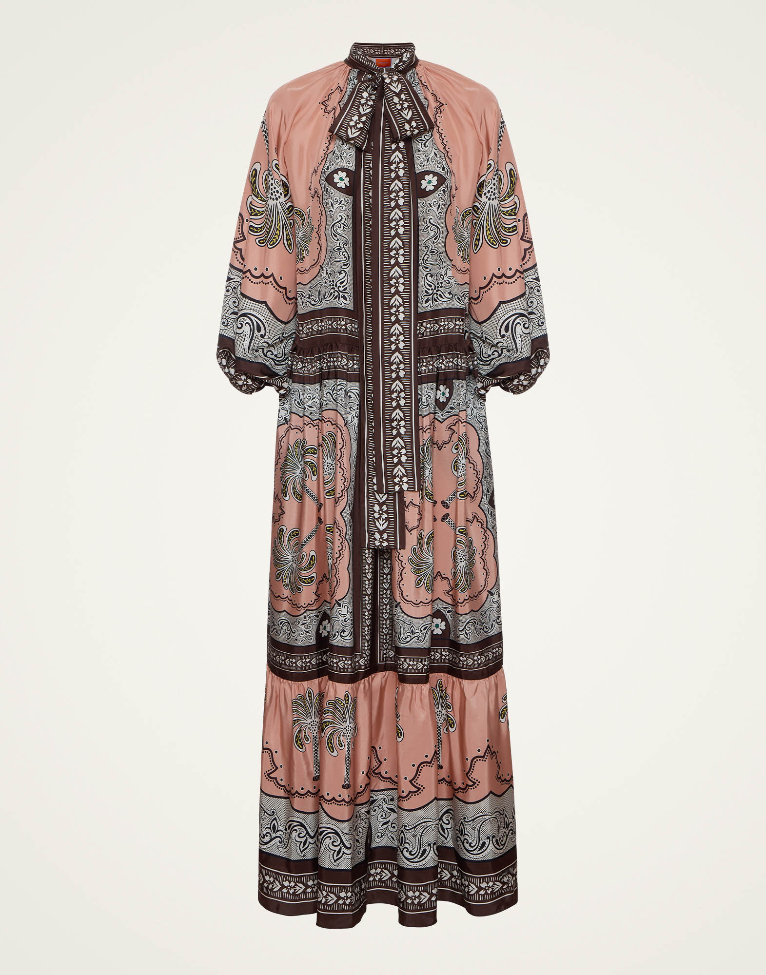 La DoubleJ Athena Dress Mirage Plac&eacute;e Pink DRE0618SIL009AGE01PI01