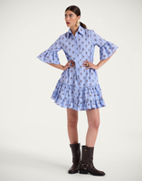 La DoubleJ Choux Dress La DoubleJ Choux Dress Gryphos Light Blue DRE0193COT059GRY03BU01