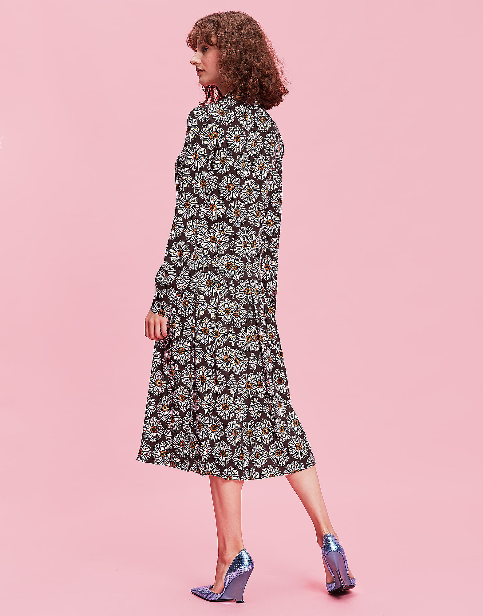 LaDoubleJ Chemisier Dress Girasoli DRE0025VIS001GIR0001