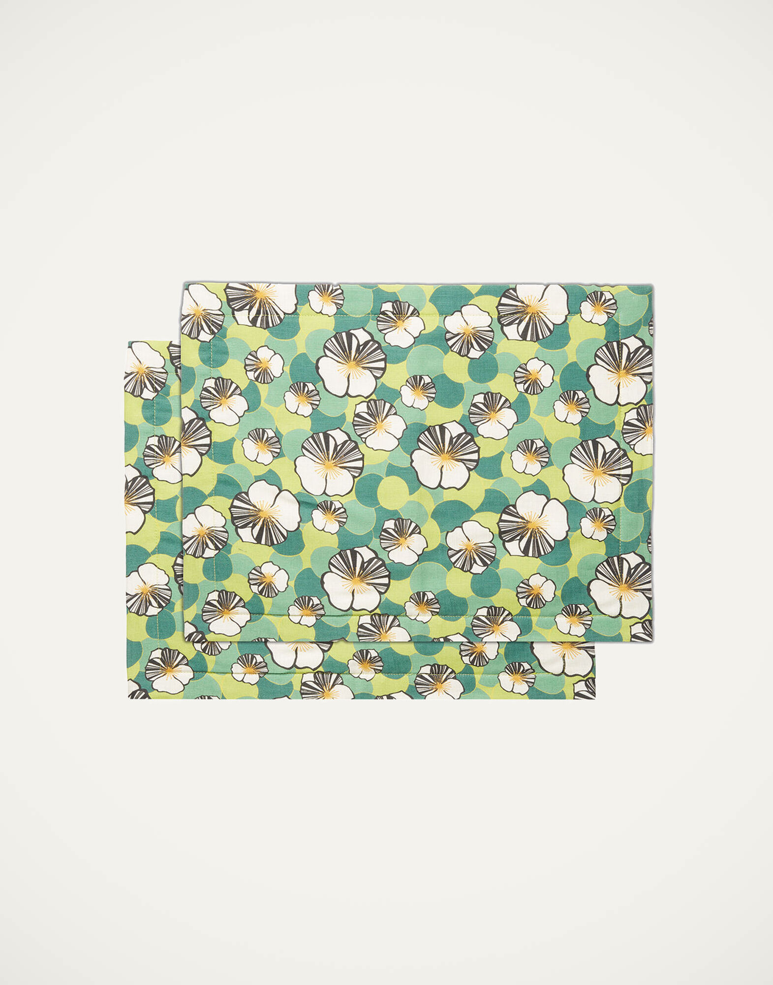 La DoubleJ Placemat Set Of 2 Ninfea TBM0001LIN001NIN0001