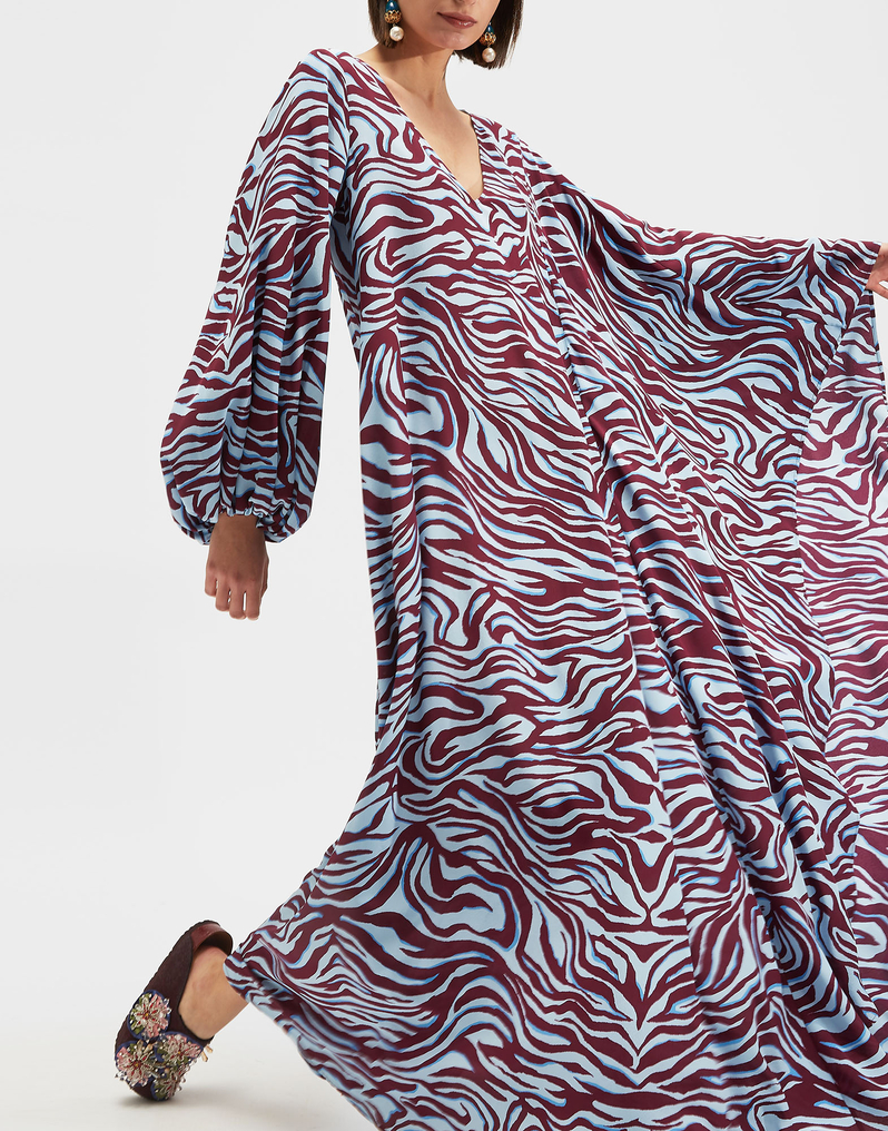 La DoubleJ Opera Dress La DoubleJ Opera Dress Zebra DRE0287VIS001ZEB0001