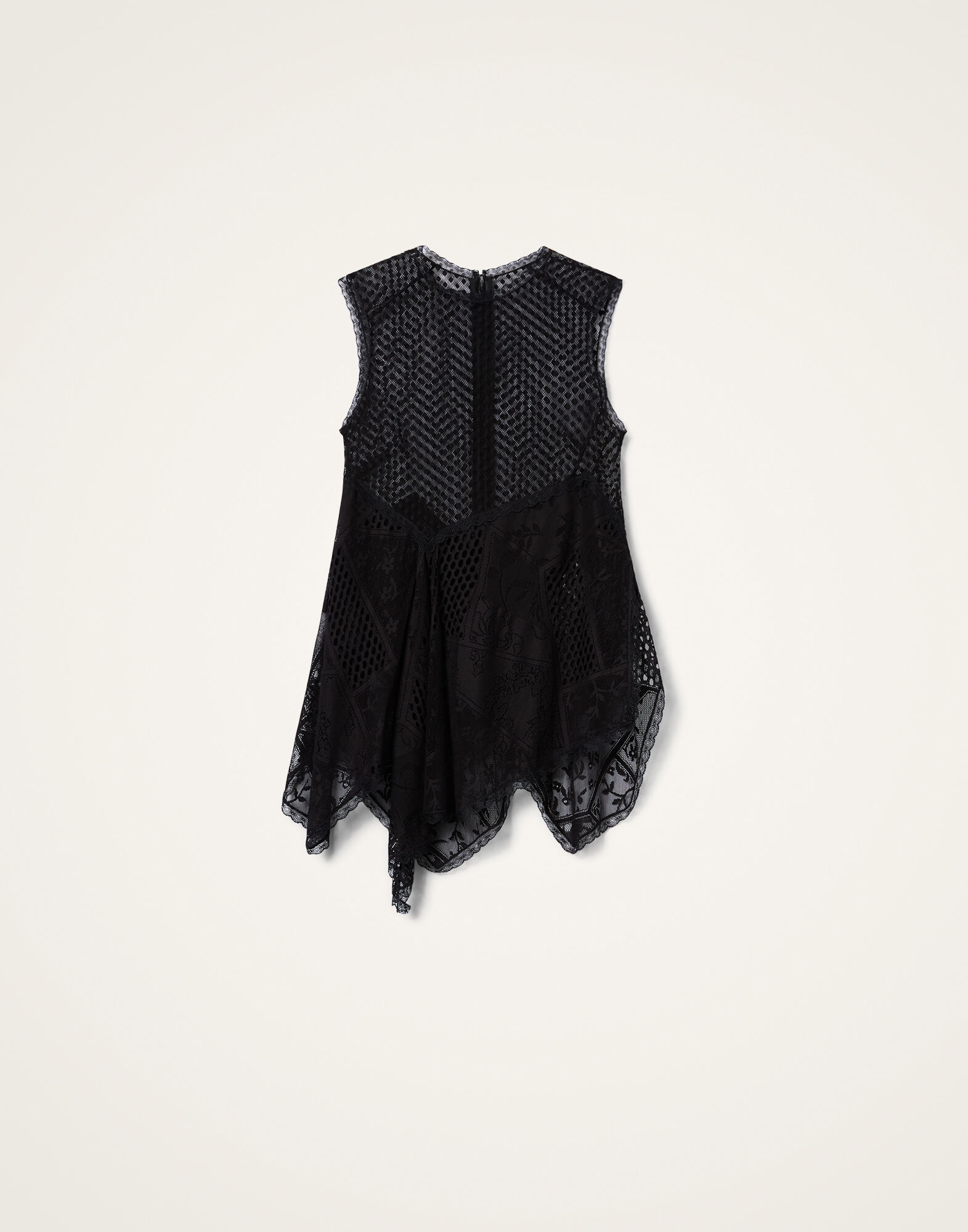 La DoubleJ Aura Top Solid Black TOP0189LAC009SOLIDBL01