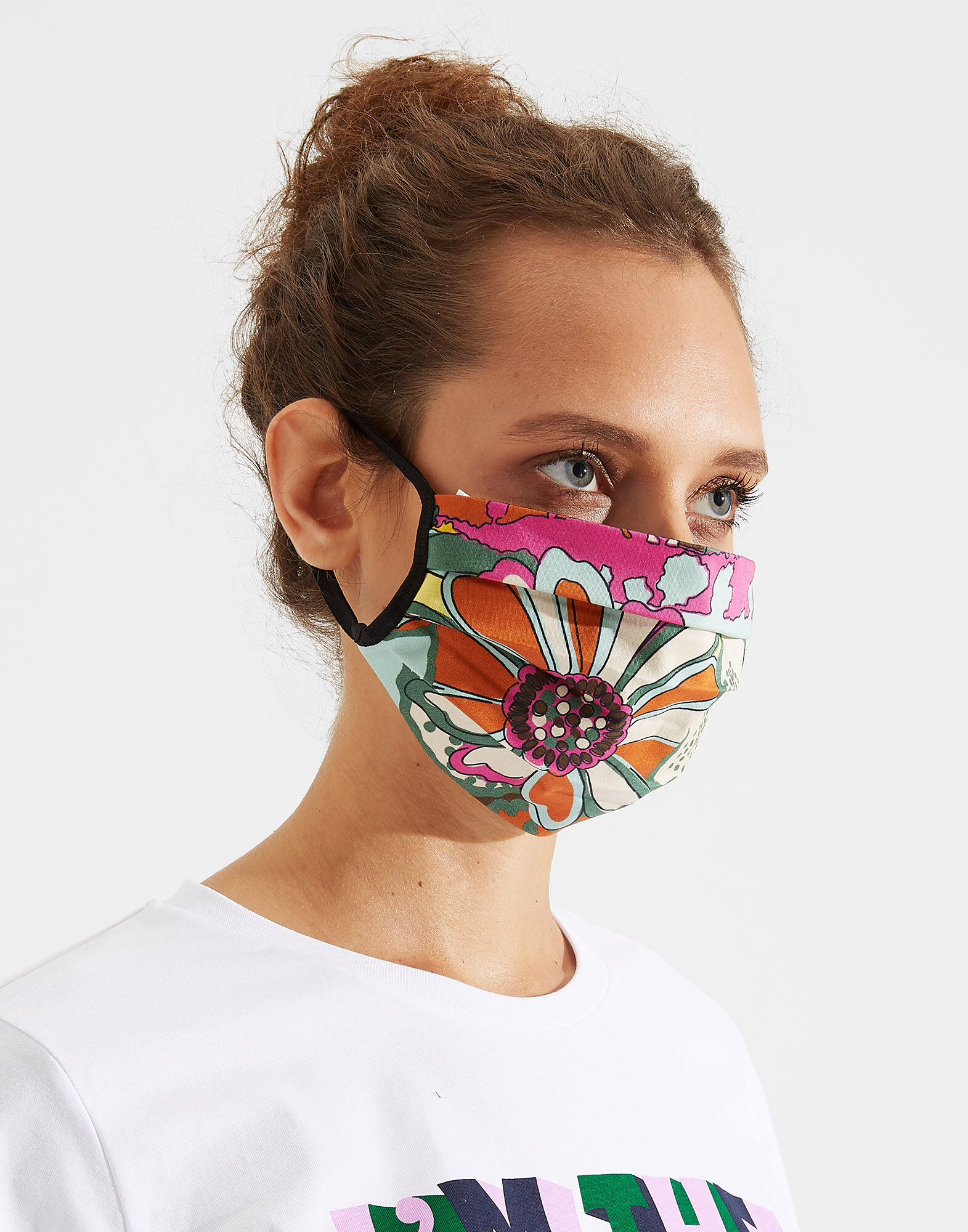 LaDoubleJ Mask Set of Three Multicolor MAS0001COT006LDJ0001