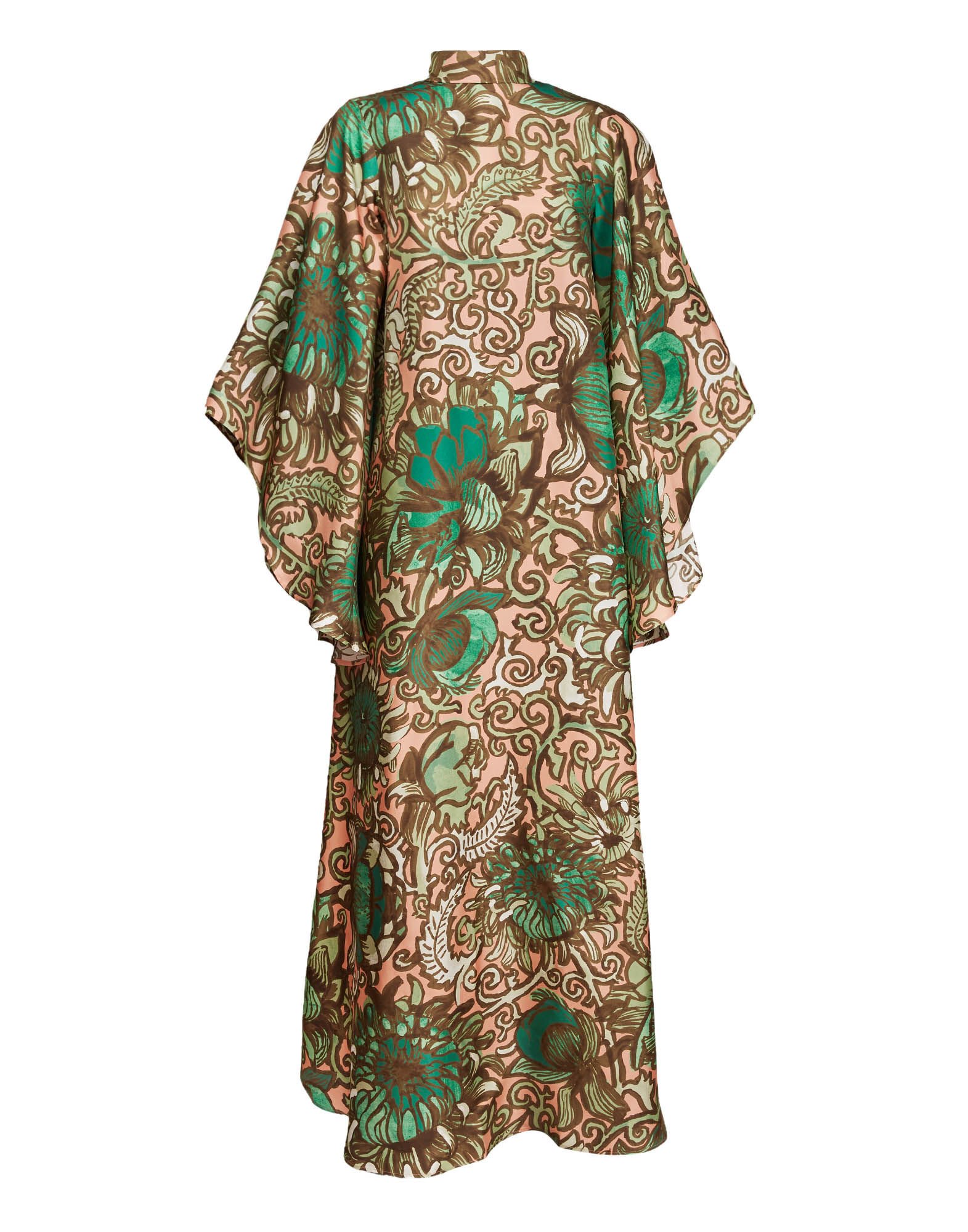ワンピース Anemone Cache-Coeur Long Dress Shipping in early September] [espresso] Anemone Cache-Coeur