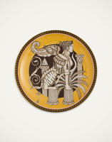 La DoubleJ Decorative Plate La DoubleJ Decorative Plate The Sphynx Saffron DPL0001CER001SPX01YE09