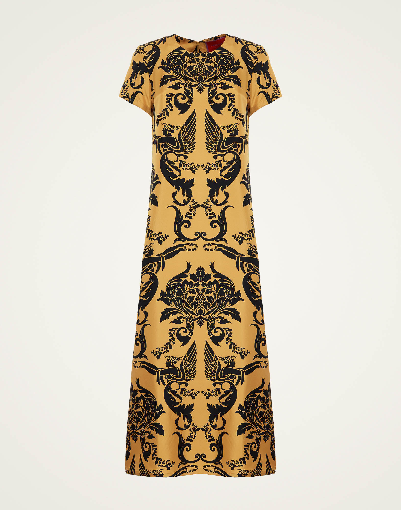 La DoubleJ Swing Dress Cherubs Gold DRE0001SIL001CRB01YE05