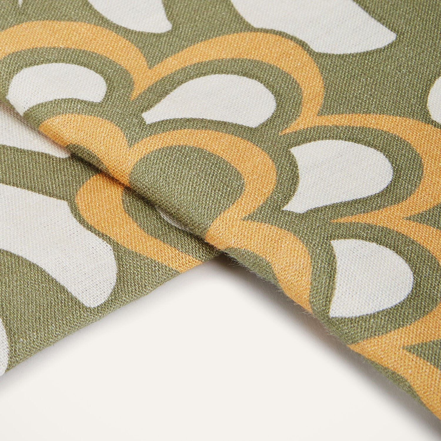 La Doublej Medium Tablecloth In Tudorlight Green