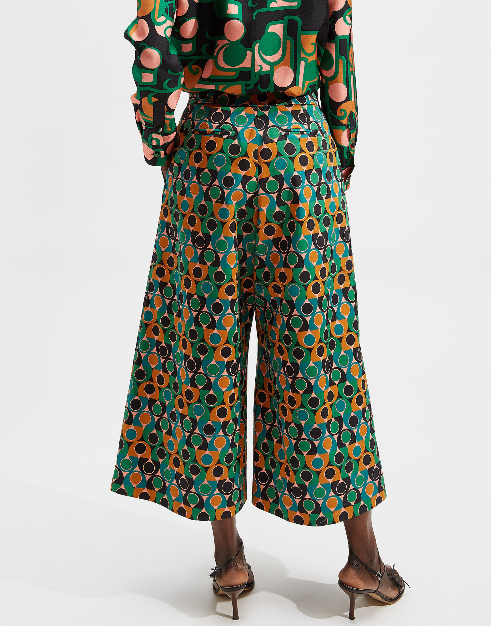 LaDoubleJ Coulotte Pants Gumball Verde TRO0027COT006GUM0002