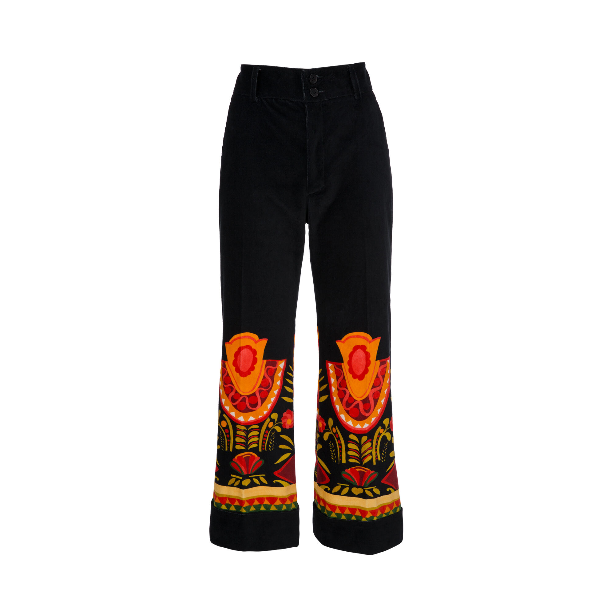 LaDoubleJ Messico Nero Hendrix Trousers Messico Nero TRO0007VEL001MEX0002