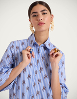 La DoubleJ Choux Dress La DoubleJ Choux Dress Gryphos Light Blue DRE0193COT059GRY03BU01