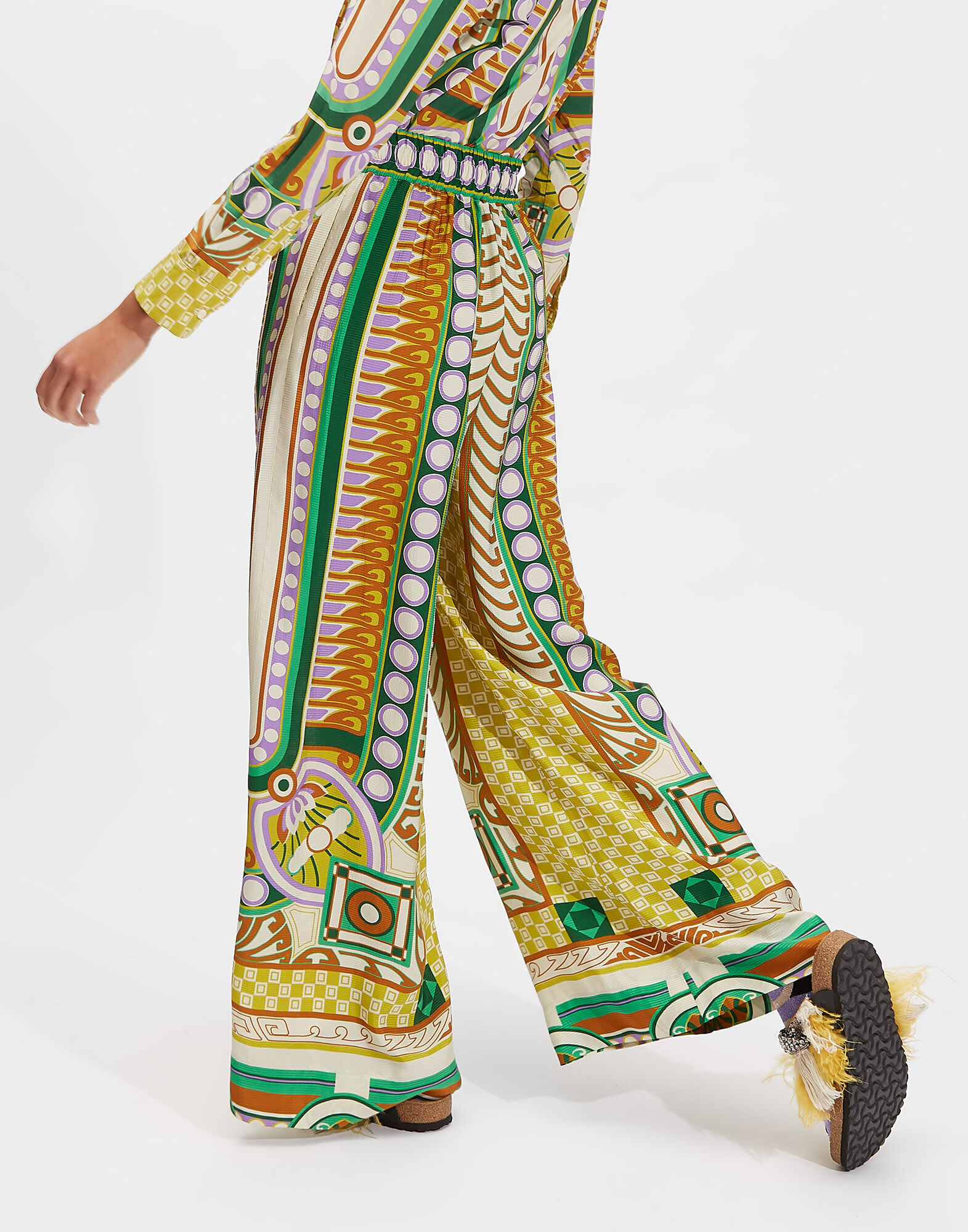 LaDoubleJ Palazzo Pants Ittica TRO0026VIS004ITT0001