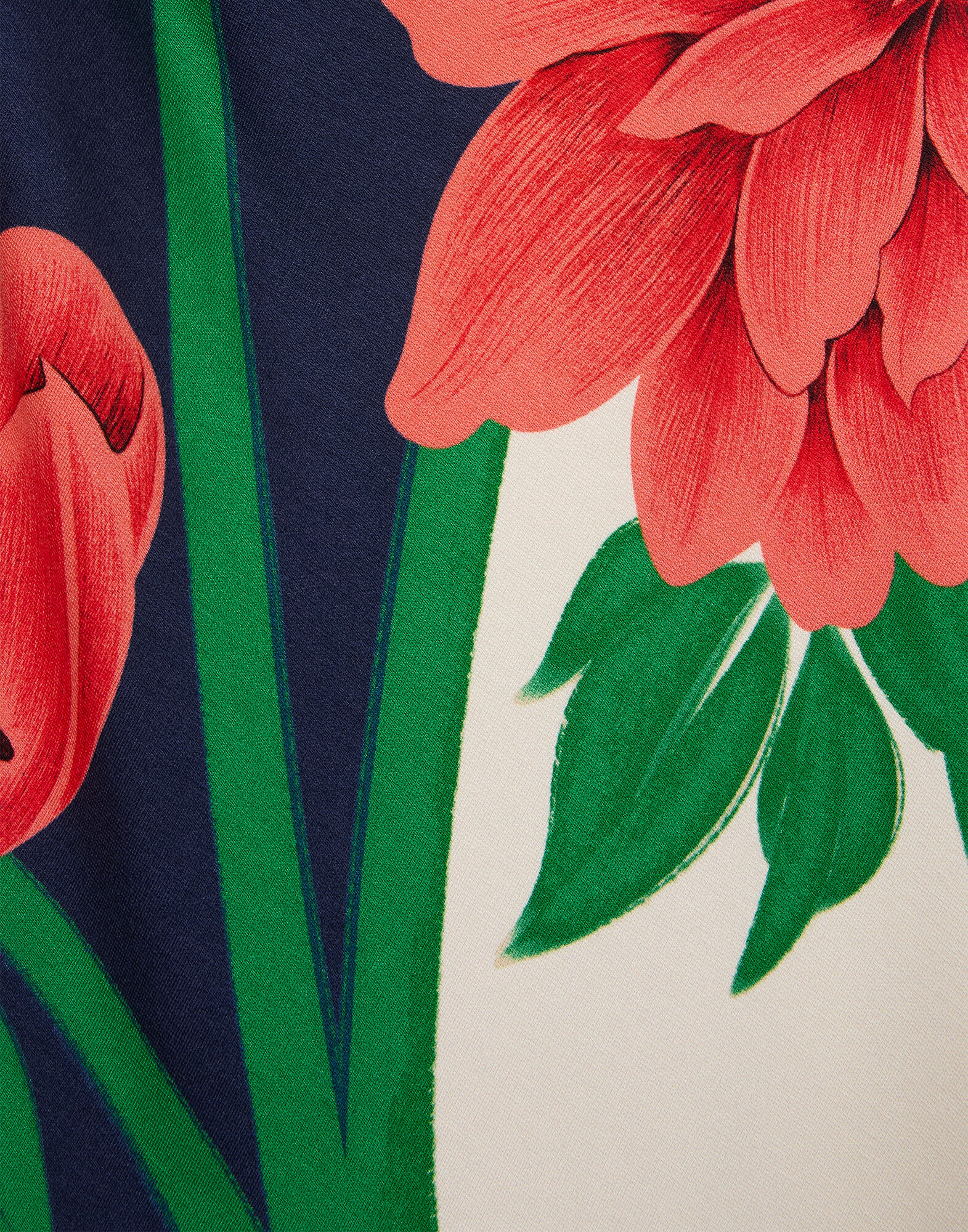 La DoubleJ Lela Dress Queen Peony Plac&eacute;e Blue DRE0922JER067QPE02BU03